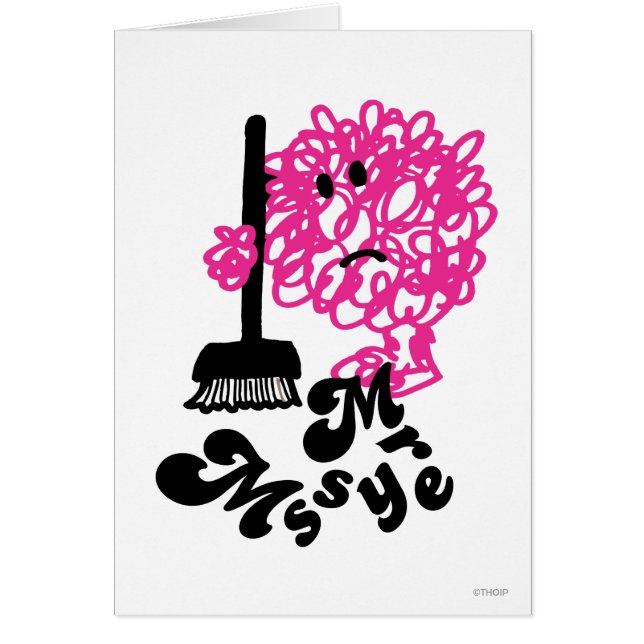 Mr. Messy | Broom & Name (Front)