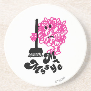 Mr. Messy Broom & Name Coaster