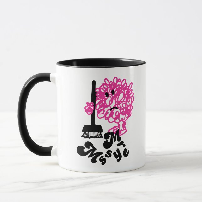 Mr. Messy | Broom & Name Mug (Left)