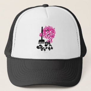 Mr. Messy   Broom & Name Trucker Hat