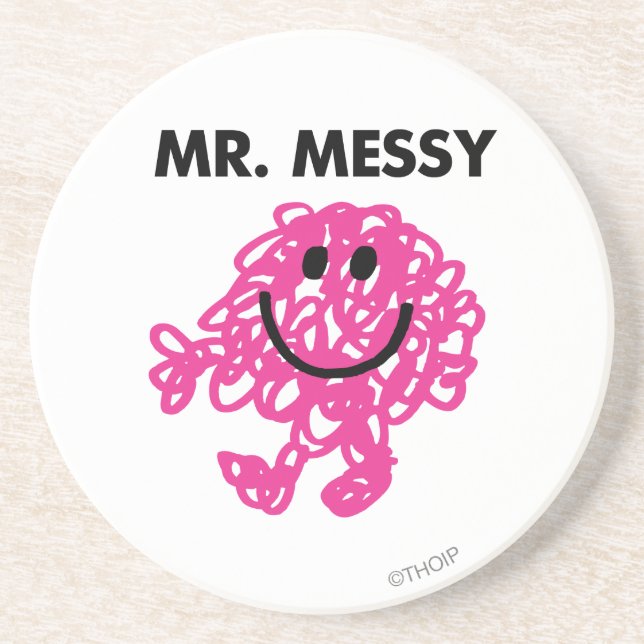 Mr. Messy | Classic Pose Coaster (Front)