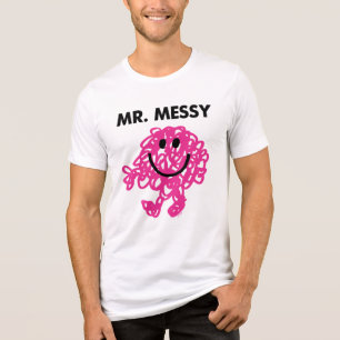 Mr. Messy Classic Pose Tri-Blend Shirt