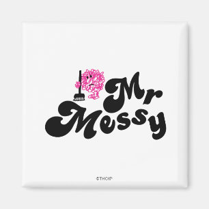 Mr. Messy Cleaning With Broom Magnet