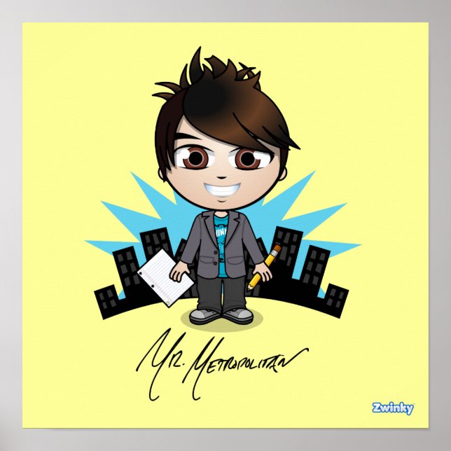 "Mr. Metropolitan" Poster (Front)