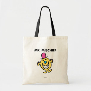 Mr. Mischief Smiling Gleefully Tote Bag