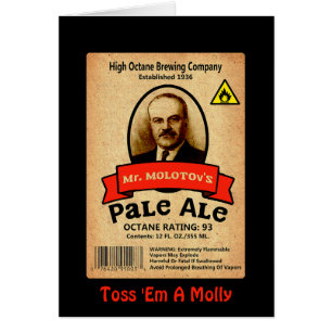 Mr. Molotov's Pale Ale Label
