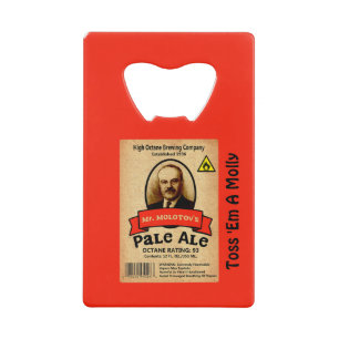 Mr. Molotov's Pale Ale Label