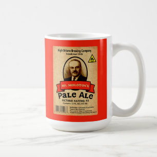 Mr. Molotov's Pale Ale Label Coffee Mug