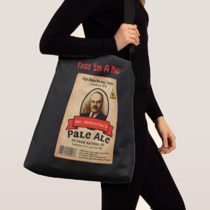 Mr. Molotov's Pale Ale Label Crossbody Bag