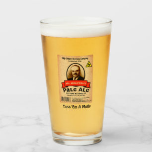 Mr. Molotov's Pale Ale Label Glass