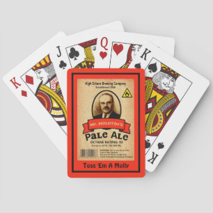 Mr. Molotov's Pale Ale Playing Cards