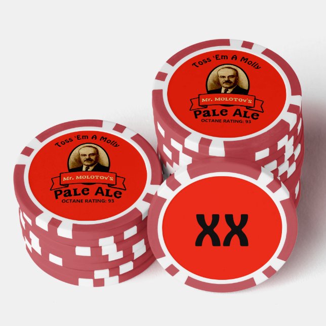 Mr. Molotov's Pale Ale Poker Chips (Stack)