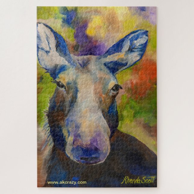 Mr. Moosey Moose Jigsaw Puzzle (Vertical)