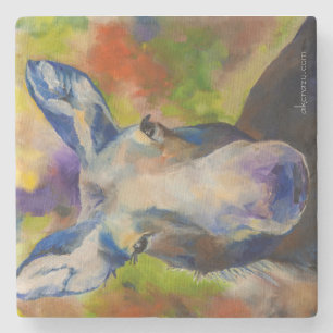 Mr. Moosey Moose Stone Coaster