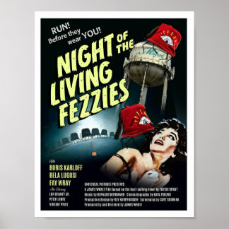 Mr. Moribund - Night of the Living Fezzies poster