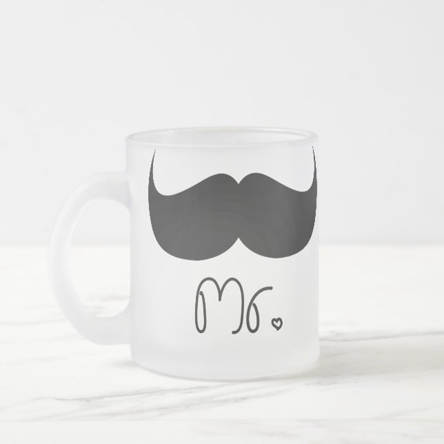 Mr. Moustache Mug (Left)