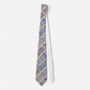 Mr. Moustache Retro Vintage Hipster Gifts Tie
