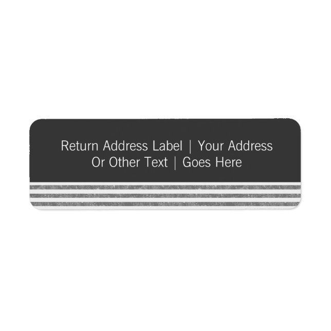 Mr & Mr Grey Text Template Personalized (Front)