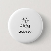 Mr & Mrs add family name date year wedding favour