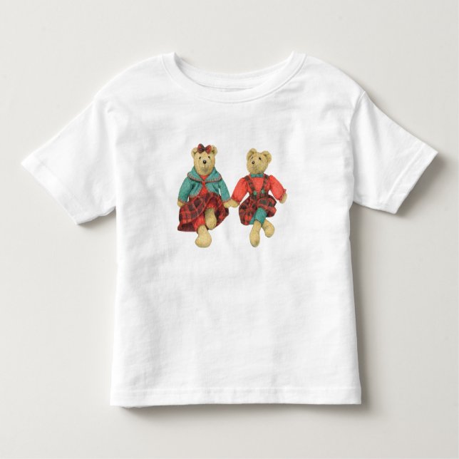 MR. & MRS. BEAR Toddler T-shirt (Front)
