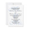 Mr. & Mrs. Blue-3x5 Wedding & Reception Invitation
