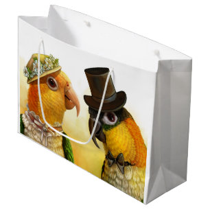 Mr & Mrs Caique Large Gift Bag