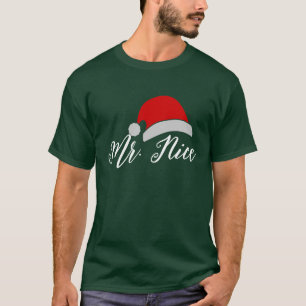 Mr & Mrs Christmas Shirt - Personalised Couple Tee