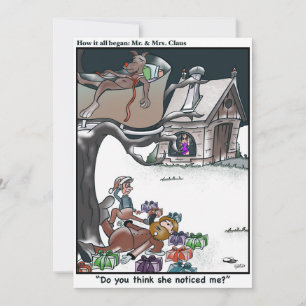Mr. & Mrs. Claus Holiday Card
