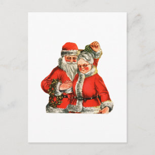 Mr. & Mrs. Claus Postcard