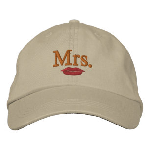 Mr & Mrs Embroidery Embroidered Cap