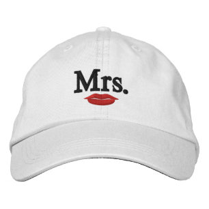 Mr & Mrs Embroidery Embroidered Cap