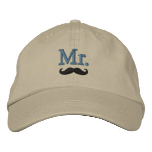Mr & Mrs Embroidery Embroidered Cap