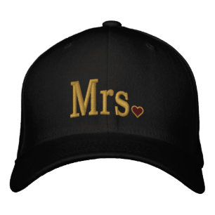 Mr & Mrs Embroidery Embroidered Cap