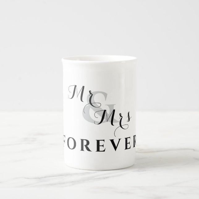 Mr & Mrs Forever Speciality Mug (Front)