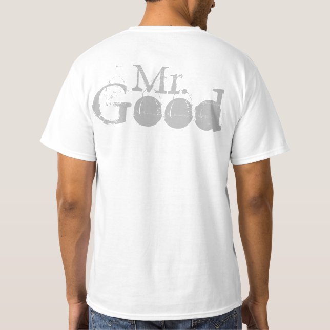 Mr & Mrs Good Life T-Shirts (Back)