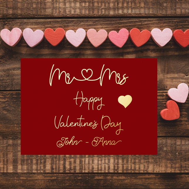 Mr & Mrs Happy Valentine's Day (Creator Uploaded)