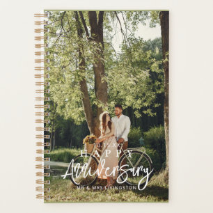 Mr & Mrs Happy Wedding Anniversary Custom Planner