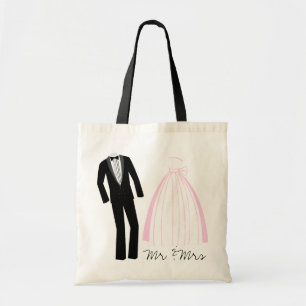 Mr & Mrs Keepsake Tote Bag
