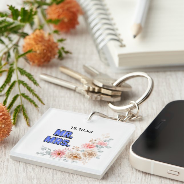 Mr. & Mrs. Key Ring (Front Right)