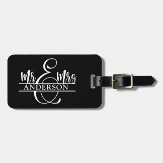  Mr & Mrs  Luggage Tag