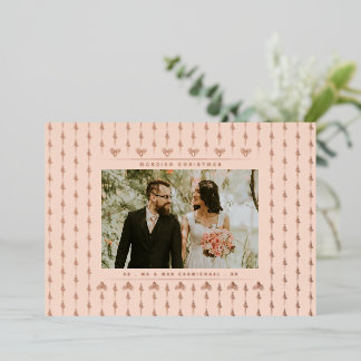 Mr & Mrs Married Christmas Photo Christmas