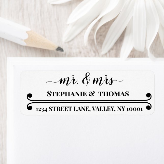 Mr. & Mrs. | Minimal Bride & Groom  (Insitu)