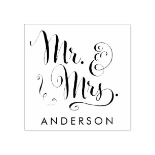 Mr. & Mrs. Rubber Stamp