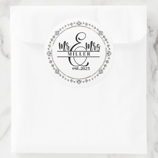 Mr. & Mrs. Sticker (Bag)