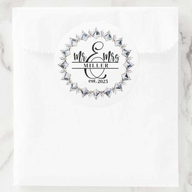Mr. & Mrs. Sticker (Bag)