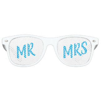 Mr & Mrs Wedding Party Glasses