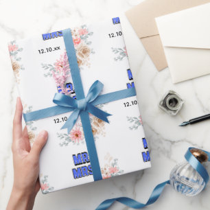 Mr. & Mrs. Wrapping Paper