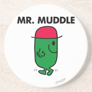 Mr. Muddle Walking Backwards Coaster
