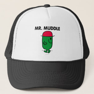 Mr. Muddle Walking Backwards Trucker Hat