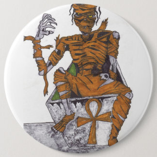Mr. Mummy 6 Cm Round Badge